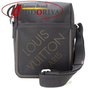 Louis Vuitton Citadan Shoulder Bag Damier Geant Noir Black